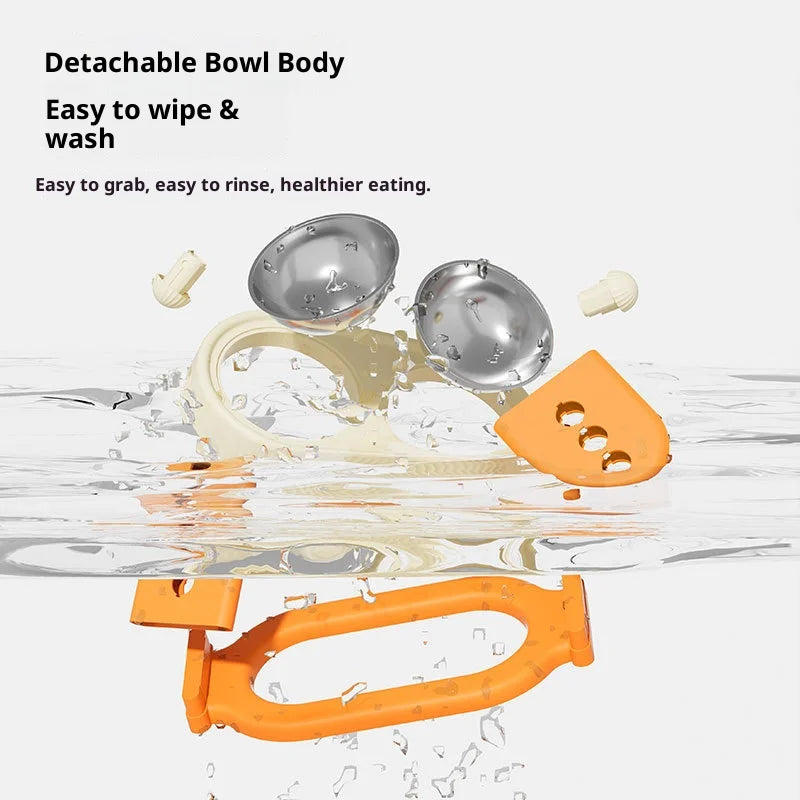 The SleekRise Diner | Adjustable Ergonomic Elevated Feeder