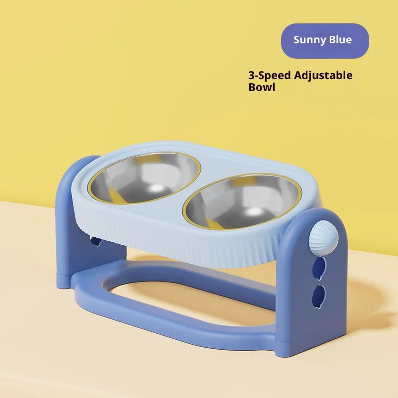 The SleekRise Diner | Adjustable Ergonomic Elevated Feeder