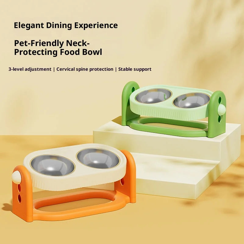 The SleekRise Diner | Adjustable Ergonomic Elevated Feeder