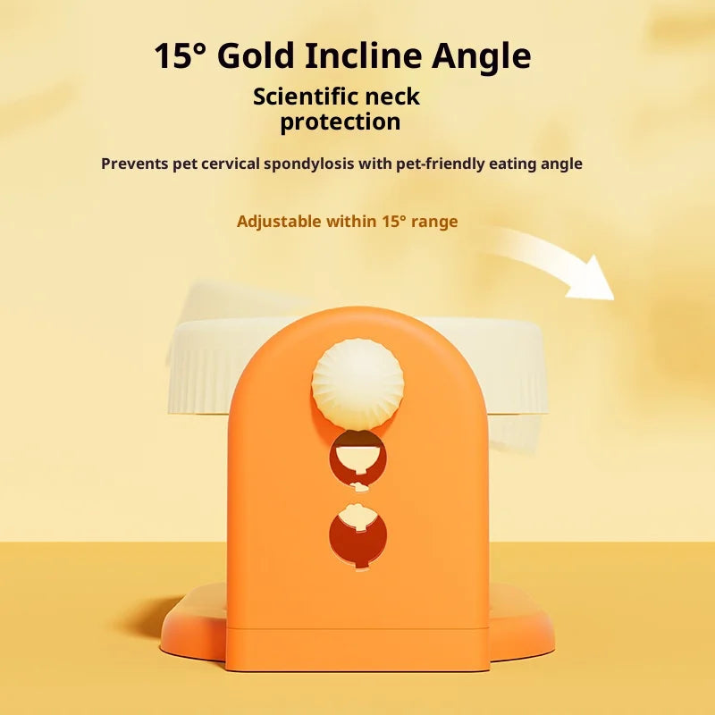 The SleekRise Diner | Adjustable Ergonomic Elevated Feeder